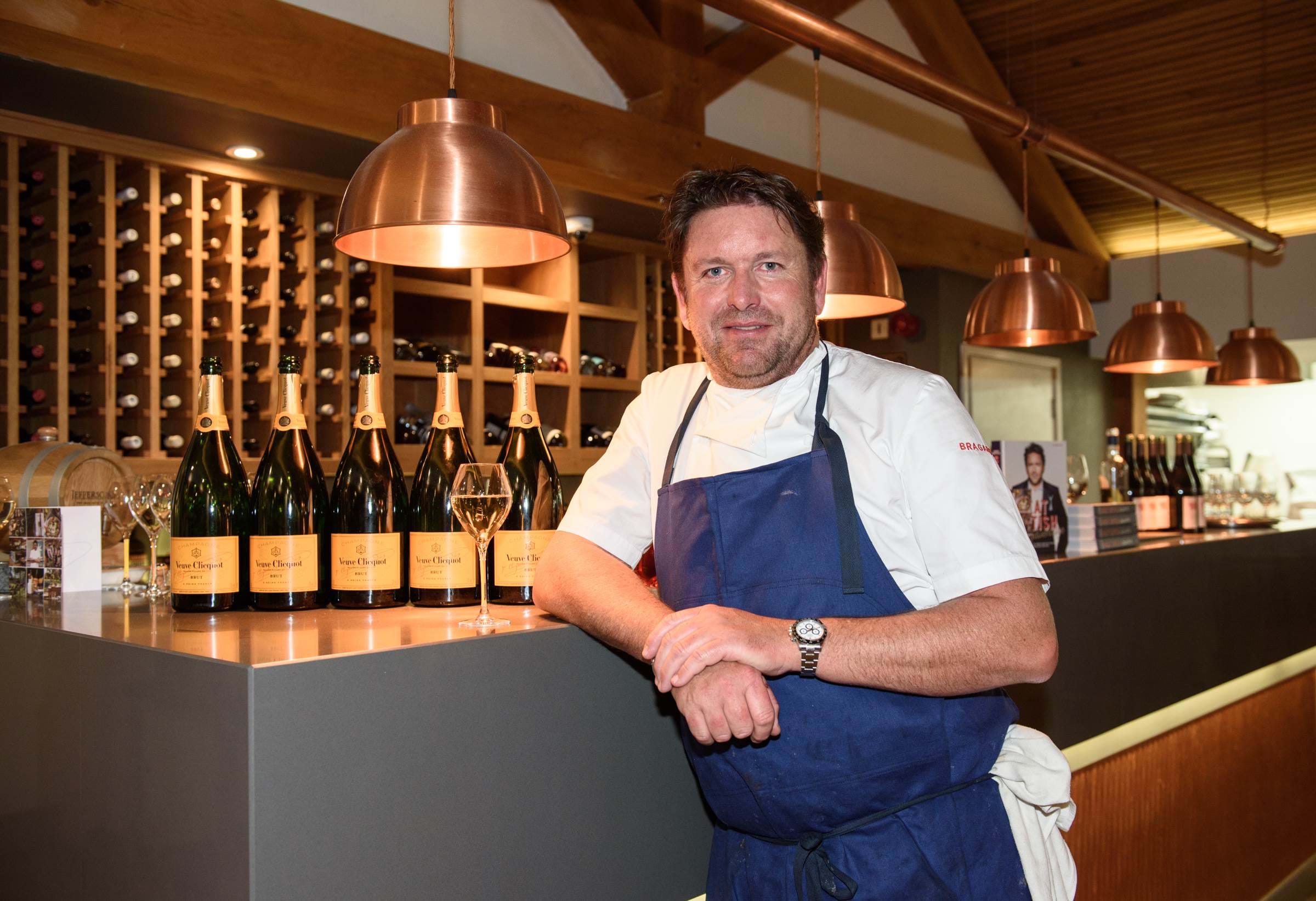 Chef standing at The Kitchen restaurant